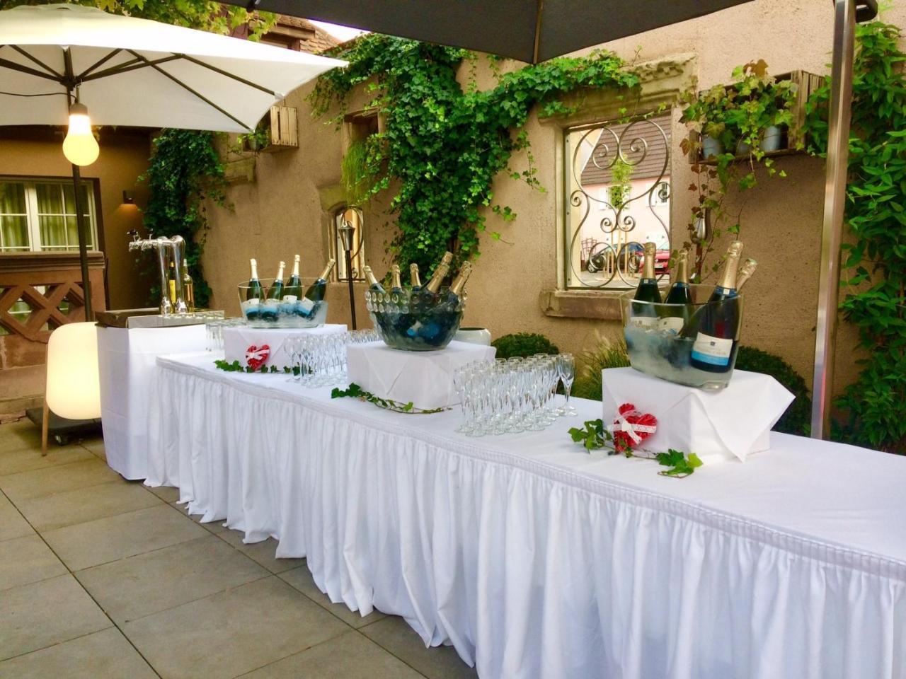 אנזיסהיים Hotel Restaurant L'Orchidee מראה חיצוני תמונה